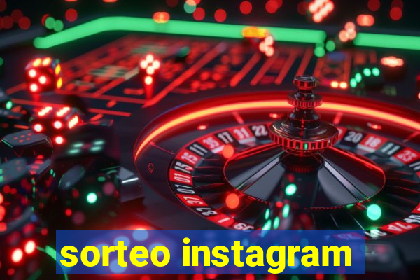 sorteo instagram